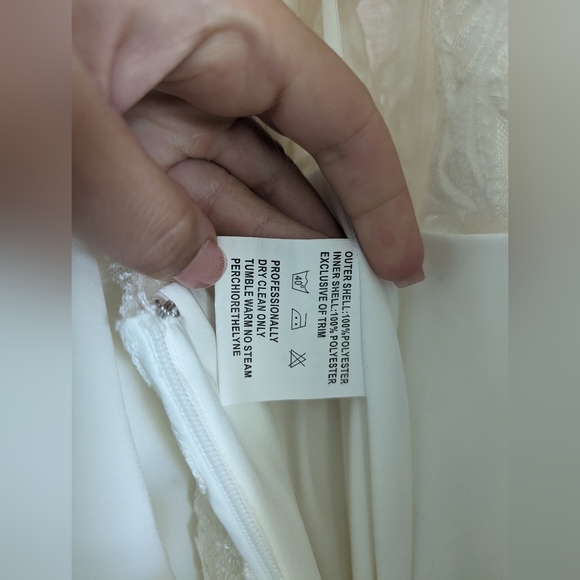 Boutique Wedding Dress (never worn) - Picture 10 of 11